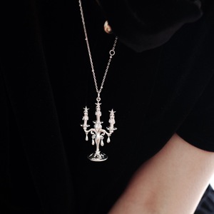 Collier pendentif en argent pur S925, étoile de mer bleue rêveuse, coquillage, design de niche haut de gamme, luxe léger, collier superposé, mode - Product Image 5