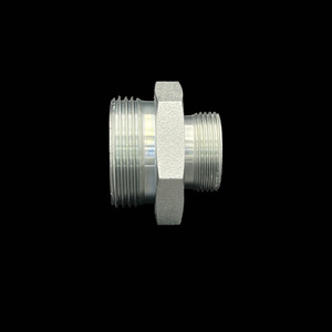 Réducteur de raccord à compression Eaton Heavy Duty, droit, filetage extérieur, joint de transition, quincaillerie marine, acier au carbone - Product Image 1