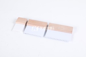 <span class=keywords><strong>grattoir</strong></span> en plastique avec manche en <span class=keywords><strong>bois</strong></span> <span class=keywords><strong>grattoir</strong></span> en plastique effet lin pour peinture décorative fausse finition - Product Image 6
