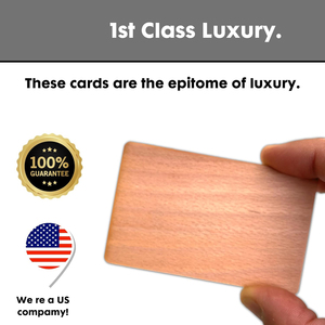 Tarjetas de Control de Acceso NFC de Madera Real NTAG213 13.56MHz Resistentes al Agua Incluye Nogal Negro, Roble y Tilo - Product Image 5