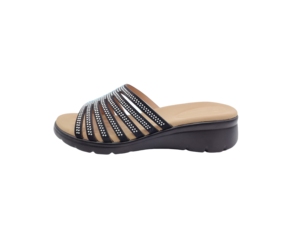 Sandalias planas de estilo de moda de diseñador para mujer 100% Hecho en China Nuevas cuñas populares a precio mayorista - Product Image 3