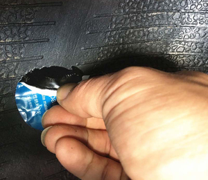 Parche en frío autoadhesivo rápido, película de secado de goma, tubo interior de automóvil, herramienta de parche de neumático al vacío con pegamento - Product Image 3