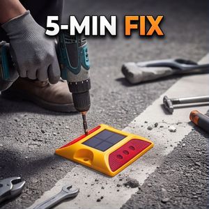 Fourniture en gros <span class=keywords><strong>de</strong></span> 200 G <span class=keywords><strong>de</strong></span> clous <span class=keywords><strong>de</strong></span> signalisation solaires à double LED réfléchissants à haute intensité pour rampes <span class=keywords><strong>de</strong></span> voies rapides - Product Image 2