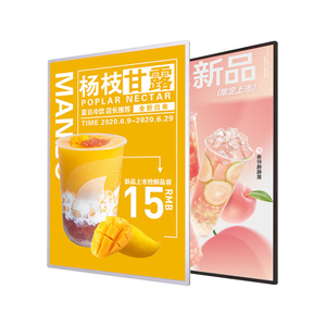 Panel de Menú LED, Caja de Luz LED Delgada, Cristal Templado, Publicidad, Caja de Luz LED para Restaurante, Cafetería - Product Image 3