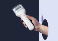 Lime à pieds électrique sans fil, éliminateur de callosités, rechargeable par USB, outil de pédicure professionnel, 2 vitesses, protection contre la pression, pour les peaux mortes