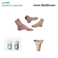 Gode de coulée de la vie faisant la couleur de la peau pour les jouets moulage de silicone poupée faisant le matériel