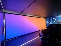 P30RGBW Panneau animé programmable conçu sur mesure Plafond flexible UV Boîte à lumière RVB