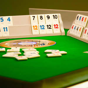 Set da Gioco Automatico Inean Play 101 per <span class=keywords><strong>Okey</strong></span> Turco con Tavolo e Tessere, Intrattenimento per Caffè, Educativo per Adulti e Bambini, Classico - Product Image 5