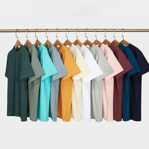 Camiseta de 300gsm de grado profesional 100% algodón en blanco para marca personalizada, básicos Premium para hombres - Product Image 6