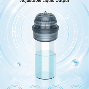 Dispositivo Hydra Stamp HN30 con Flacone da 10ml e Flusso Regolabile per Trattamenti di Cura della Pelle e Mesoterapia, <span class=keywords><strong>Kit</strong></span> per Microinfusione - Product Image 1