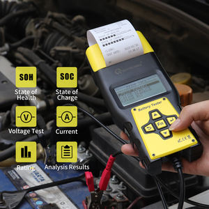 BA1000 12V Digitaler Autobatterietester Diagnosewerkzeug Batterie-Voltmeter und Ladesystem-Analysator mit Drucker 12 - Product Image 3