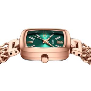 Reloj de Mujer con Logotipo Personalizado Drioshipping, Cuadrado, Elegante, Clásico, de Acero Inoxidable, Resistente al Agua, de Cuarzo - Product Image 3