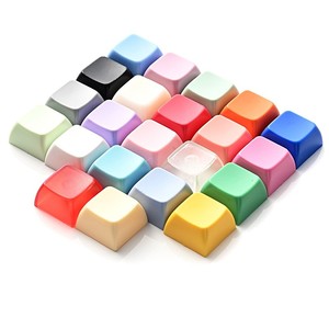 工厂塑料DIY LED发光键帽机械键盘钥匙扣指尖陀螺定制徽标按钮按压式减压器 - Product Image 2