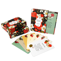 Cartes de positivité personnalisées, cadeau de pleine conscience, encouragement, citations inspirantes, cartes d'affirmation, jeu de cartes