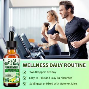 10-en-1 formule avancée sans sucre végétalien organique GLP-1 gouttes liquides supplémentaires pour adultes suppléments à base de plantes - Product Image 4