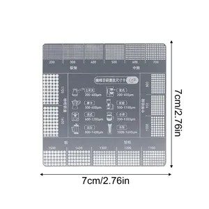 Règle de référence pour la finesse de mouture du café, outil auxiliaire pour le broyage manuel des grains de café italiens - Product Image 5