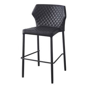 Chaise de salle à manger empilable américaine nouvel arrivage design populaire PU avec pieds en métal - Product Image 2