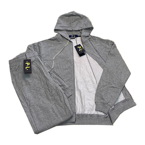 Chất Lượng Cao 100% Cotton Áo Áo Khoác Cho Nam Giới Giản Dị Dây Kéo Thiết Kế Người Đàn Ông <span class=keywords><strong>S</strong></span> Hoodies Áo Bộ Hoodie Tracksuit Bộ - Product Image 1