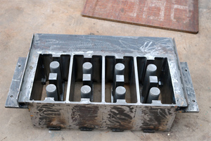 HBY7-10 Trung Quốc đất sét gạch Máy làm khối bê tông Máy 7-10 nairobi Kenya nén lồng vào nhau khối máy - Product Image 5