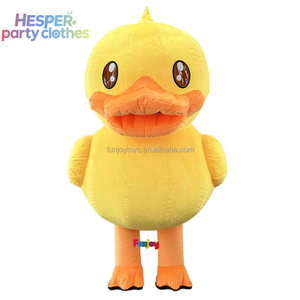 Disfraz Inflable de Pato HESPER, Mascota para Cosplay, Traje de Peluche para Pascua y Navidad, Disfraz Inflable para Fiestas de Año Nuevo - Product Image 2