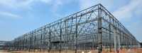 Structure en acier préfabriquée à grande portée, design moderne sur mesure