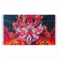 Tapis de jeu de cartes TCG personnalisable haut de gamme, taille personnalisée, tapis de jeu de cartes souple en caoutchouc antidérapant, tapis de poker poli