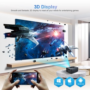 X1 MAX 4K akıllı projektör dört çekirdekli Android 9 5G WIFI LED 8K Video Full HD 1080P Mini ev sineması projektörü 4K projektörler