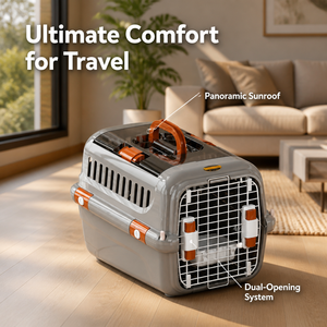 Mochila Transportadora de Mascotas Grande, Cuadrada, Sólida, Portátil, Transportable por Aire, Jaula Universal para Animales Pequeños, de China - Product Image 2