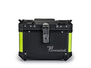 Caja Cuadrada de Plástico y Aleación de 45L con Respaldo y Forro, Directo de Fábrica, Accesorios para Moto, Caja de Reparto - Product Image 2
