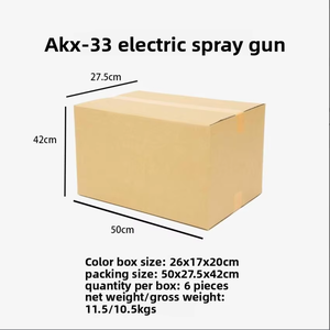 <span class=keywords><strong>Pistolet</strong></span> pulvérisateur rechargeable AKX-33 en promotion, grande capacité 500 ml, pulvérisateur de <span class=keywords><strong>peinture</strong></span> HVLP pour brumisation - Product Image 5