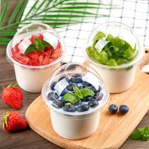 Inthetrend Custom Logo 8/12/14/16/24/32oz Clear Airtight Single Wall Deli <b>Containers</b> Bowls Cups Lids -20C~60C 1-6 Colour Plastic - Product Image 3