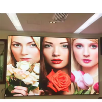 Layar LED 4K Dalam Ruangan Resolusi Tinggi Refresh Rate Tinggi Modul P3 192*192mm Dukungan Animasi untuk Pusat Perbelanjaan Kecerahan 700cd/m