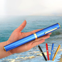 Uniker-Canne à pêche de poche télescopique portable, 4 couleurs, stylo, canne à pêche, 1m-2.1m