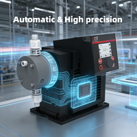 Bomba de Diafragma Dosificadora de Alta Presión de 30L/H con Algoritmo Avanzado Inteligente, Control de Flujo Automático, Dosificación Química, OEM, Minería
