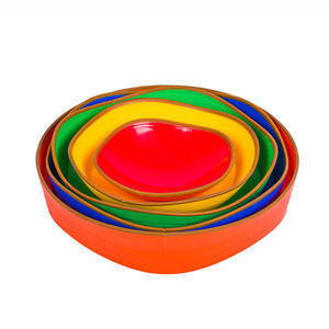 <span class=keywords><strong>Parcours</strong></span> d'obstacles pour enfants intérieur/<span class=keywords><strong>extérieur</strong></span>, pierres d'équilibre et blocs sensoriels pour l'autisme, pierres de saut en plastique durable - Product Image 4
