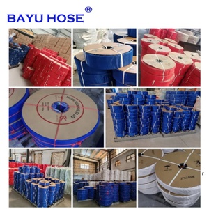 6Bar 5 pouces PVC glisser Layflat <span class=keywords><strong>tuyau</strong></span> <span class=keywords><strong>tuyau</strong></span> bleu PVC livraison d'eau <span class=keywords><strong>tuyau</strong></span> de décharge - Product Image 4