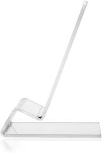 Hot bán tùy chỉnh rõ ràng Acrylic điện thoại hiển thị đứng cho bền thân thiện với môi bán buôn điện thoại di động chủ hỗ trợ cho <span class=keywords><strong>Iphone</strong></span> - Product Image 3