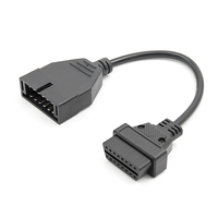 Cable Adaptador OBD1 a OBDII en Oferta, Conector de 12 Pines, Cable OBD para GM