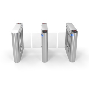 ประตูหมุนแบบไบโอเมตริกซ์พร้อมระบบจดจำใบหน้า RFID และระบบป้องกันการเข้าล้ำ สำหรับการเข้าออกอาคารสำนักงานโดยผู้เดินเท้า - Product Image 3