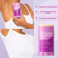 Stick déodorant à la niacinamide pour une fraîcheur longue durée, contrôle des odeurs, application douce, léger, confort quotidien sous les aisselles