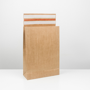 Hdpk đa fuctional phong bì nâu <span class=keywords><strong>kraft</strong></span> túi giấy với đôi keo dải cho dịch vụ giao hàng vận chuyển bí mật - Product Image 1