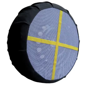 Couverture de <span class=keywords><strong>pneu</strong></span> antidérapante de voiture de maille de polyester noir Chaussettes de <span class=keywords><strong>pneu</strong></span> Couverture antidérapante de <span class=keywords><strong>neige</strong></span> - Product Image 1