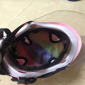 Coussinets de casque de <span class=keywords><strong>moto</strong></span> en gros coussin d'isolation thermique doublure respirante coussin de casque de <span class=keywords><strong>moto</strong></span> - Product Image 6