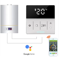Termostato Inteligente Programable HY609, Sensor NTC de Alta Precisión, Control por Aplicación WiFi para Caldera de Gas y Calefacción por Suelo Radiante