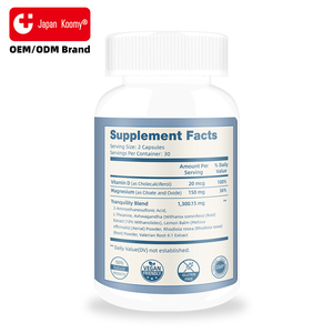 Suplemento Nutracéutico para el Estrés, Fabricante de Suplementos para Mejorar el Apoyo al Estrés, Calma y Relajación, 60 Cápsulas de Apoyo para Mejorar el Estrés - Product Image 5