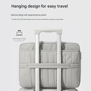Sac fourre-tout personnalisable, simple et élégant, imperméable pour femmes, grande capacité, sac à main pour les voyages, adapté à une utilisation au bureau, portable. - Product Image 6