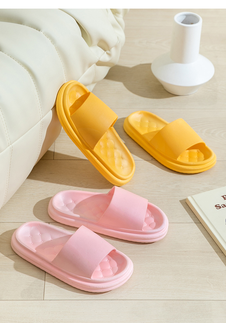 Women Men Indoor House Slipper Non-slip Anti-slip Cloud Cushion Slides Slippers