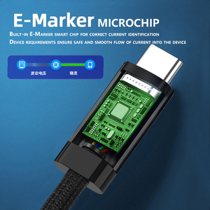 Loại C thunderbolt4 sạc nhanh pd240w bện 40Gbps Nylon USB C PD cáp cho máy ảnh và máy tính - Product Image 5