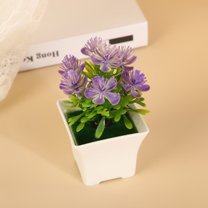 <span class=keywords><strong>Maceta</strong></span> de Plástico Artificial con Diseño de Hierba de <span class=keywords><strong>Pino</strong></span> y Frutos Pequeños, Alta Simulación, Decoración para el Hogar, Escritorio, Sala de Estar, Día de San Valentín - Product Image 3