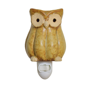 Diffuseur de cire <span class=keywords><strong>Scentsy</strong></span> en forme de hibou, à brancher, en céramique, décoration murale, lampe, brûleur à huile - Product Image 2